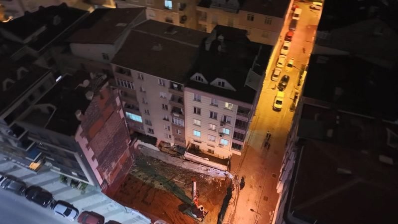 İstanbul Bahçelievler'de inşaatın istinat duvarı çöktü, bitişikteki 20 daire neden boşaltıldı?