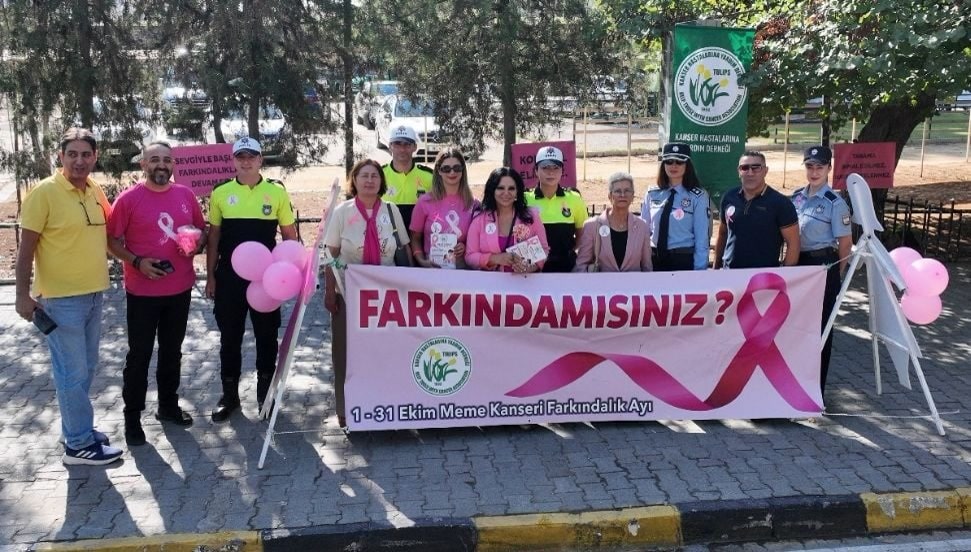 İstanbul Boğazı pembeye büründü: Fatih Sultan Mehmet Köprüsü ile Avrasya Tüneli'nde meme kanseri için yakılan 