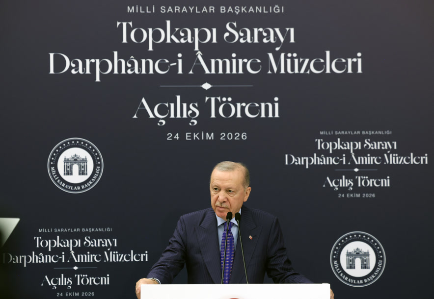 İstanbul'da Darphane-i Amire Müzeleri açıldı: Erdoğan'a verilen hediyede hangi ayet yazıyordu?