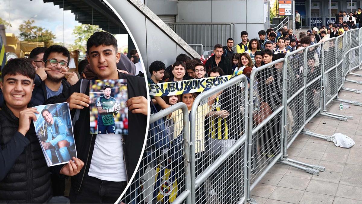 İstanbul Kadıköy'de Ederson için sıra yüzlerce metre uzadı, Fenerbahçe'nin duyurusuyla imza gününün kapısı bir