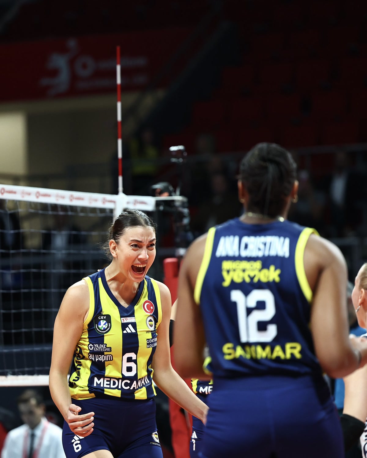 Fenerbahçe Medicana galibiyet sevinci