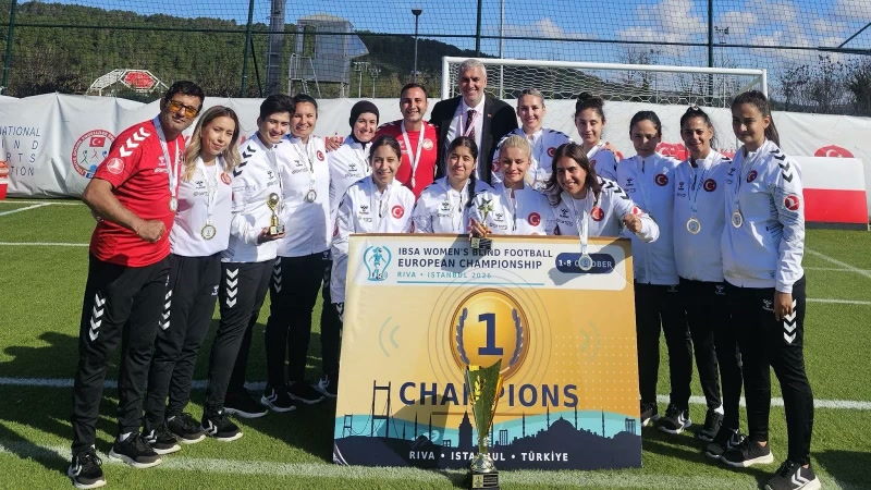 İstanbul'da ilk kez sahaya çıkan Görme Engelli Kadın Milli Futbol Takımı, Avrupa şampiyonu olmak için kimi, ka