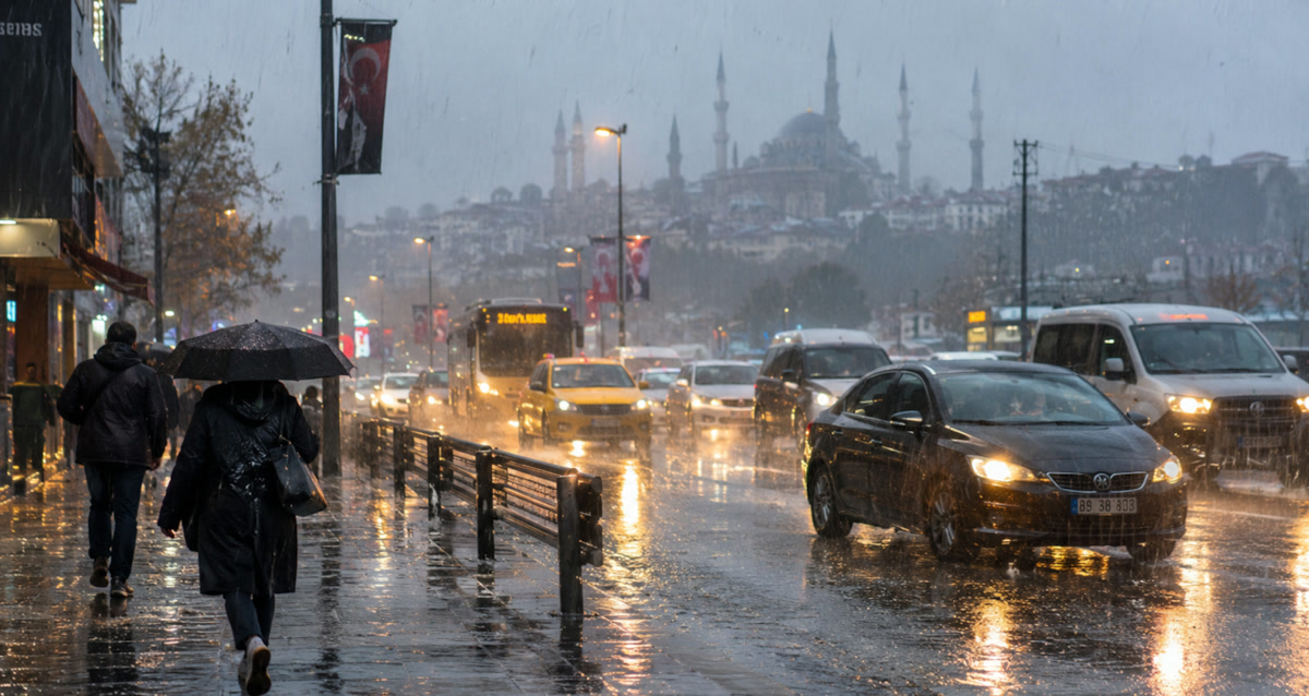 İstanbul hava durumunda AKOM alarmı: Fırtına saatte 70 kilometreyle vuracak, kuzeye düşecek sağanak ise öyle b