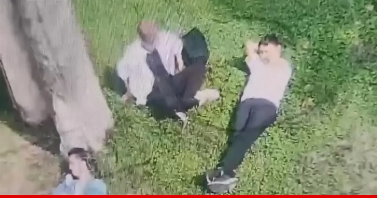 İstanbul Beyoğlu'nda Taksim'deki Gezi Parkı'nda uyuyanın telefonunu sürünerek çalan hırsız sonra ne oldu?