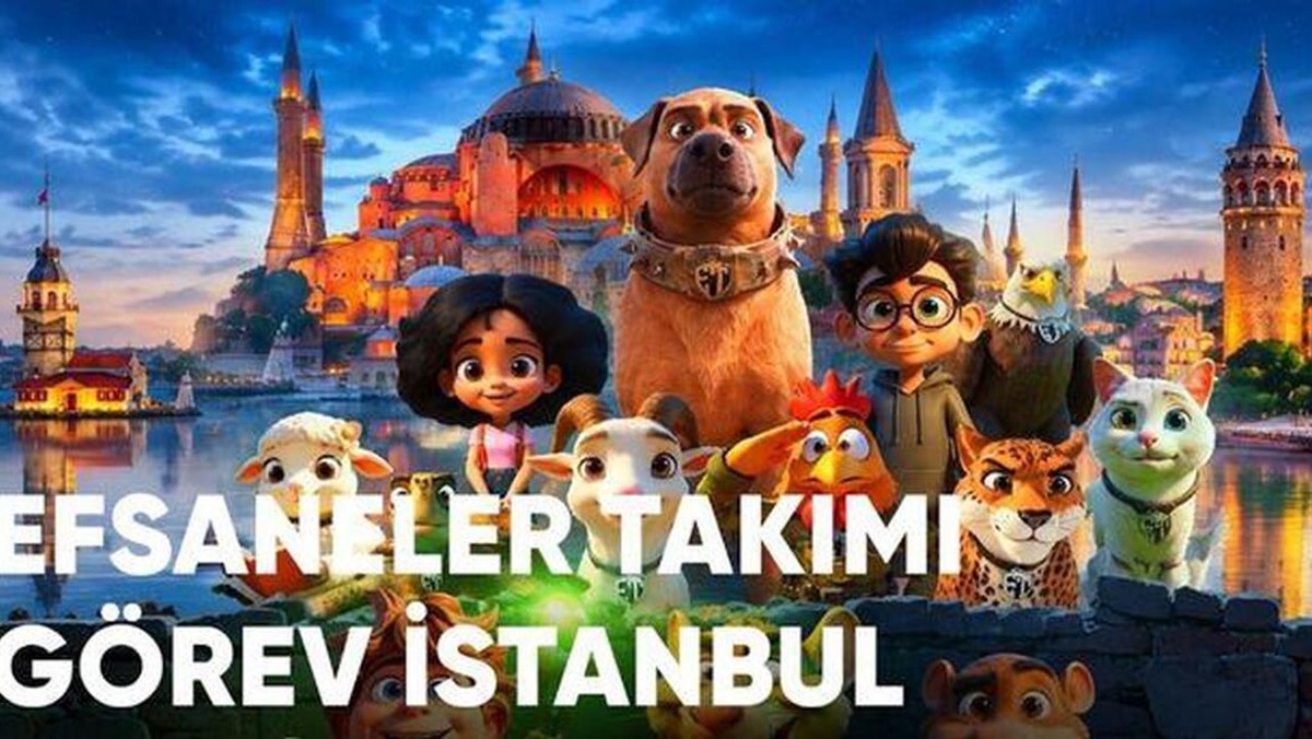 İstanbul'da Türkiye'nin ilk yapay zeka filmi Efsaneler Takımı vizyonda: Yerebatan Sarnıcı'ndan asayı çalan Ter