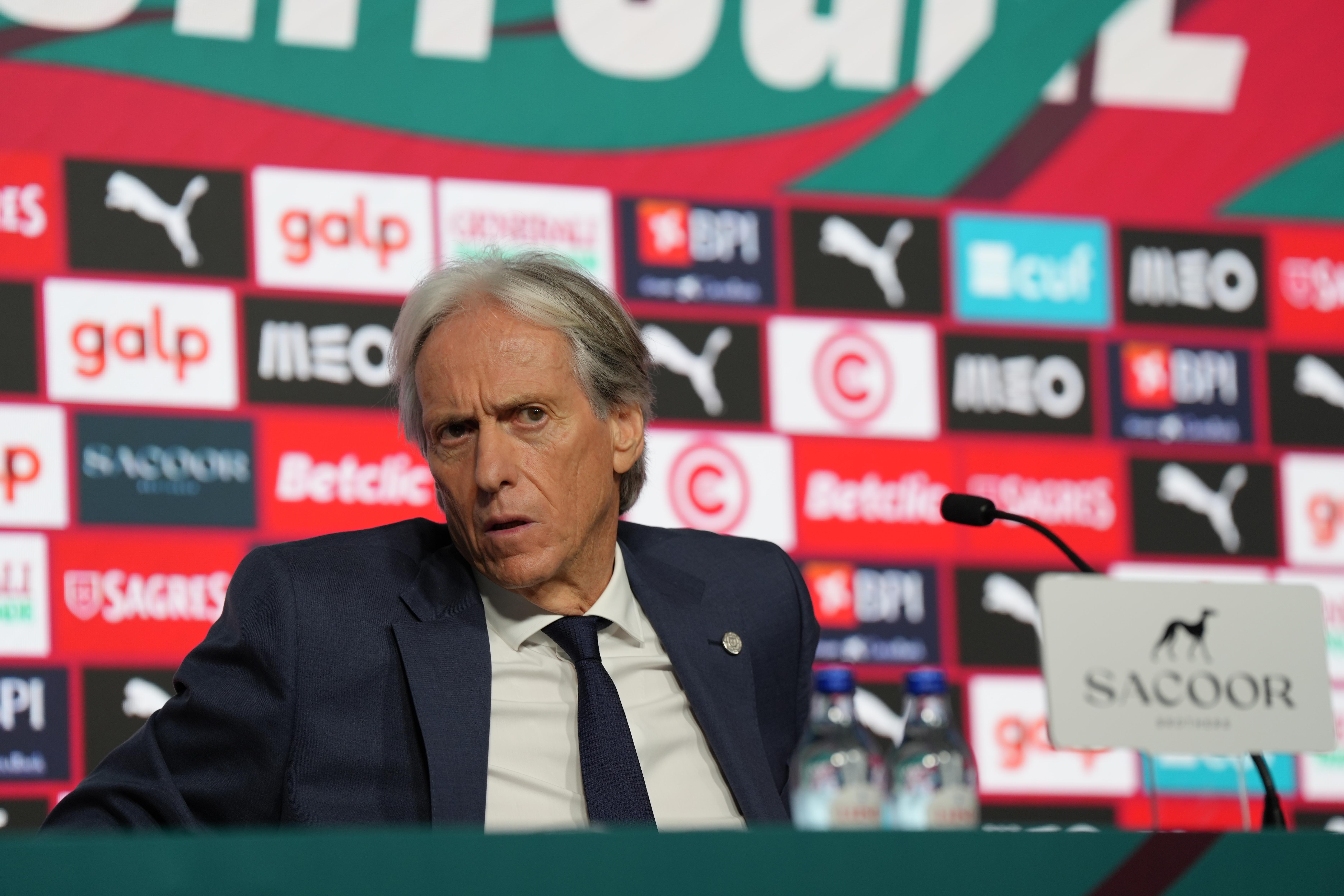 basın toplantısından ikinci kare, Jorge Jesus