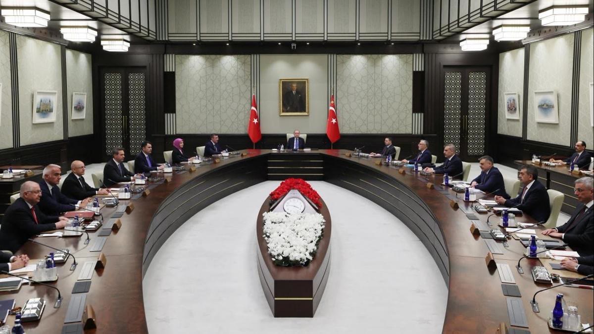 Kabine toplantısı, Cumhurbaşkanı Erdoğan başkanlığında (Star)