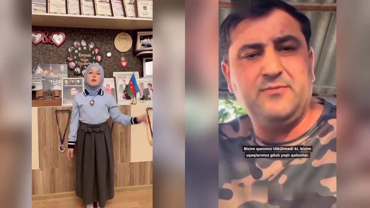 Karabağ gazisi başörtüsü yasağına tepki gösteriyor