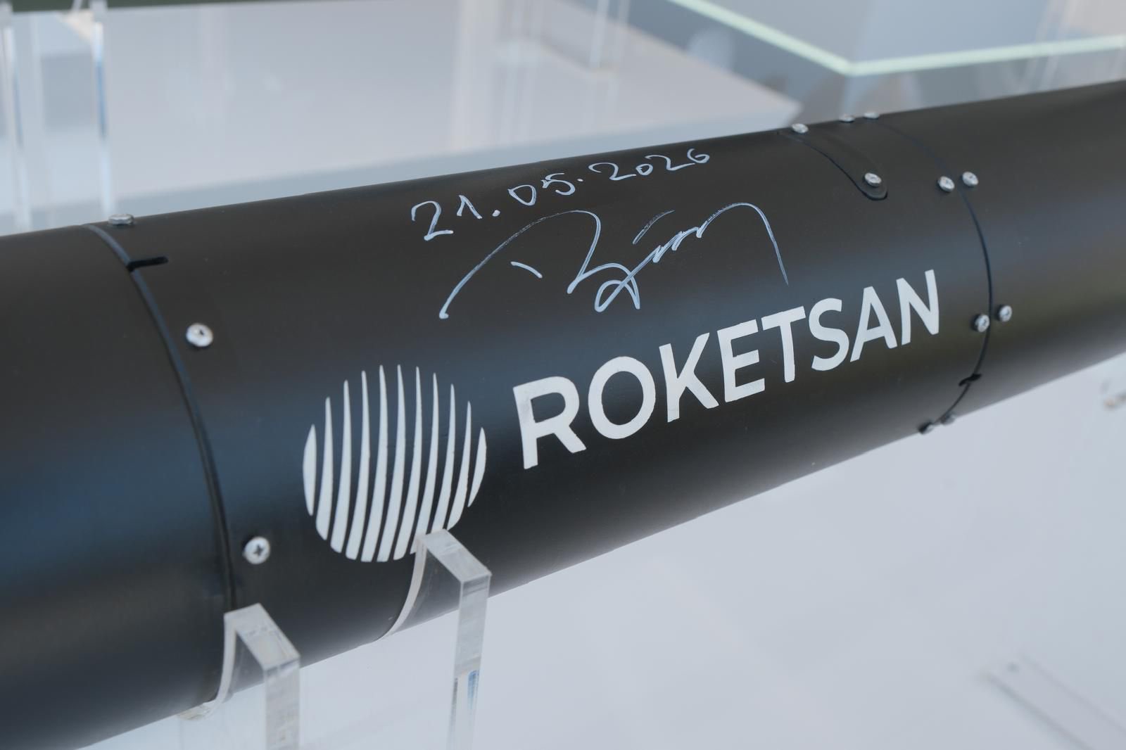 Cumhurbaşkanı Recep Tayyip Erdoğan'ın EFES-2026'da imzaladığı KARAOK (Roketsan)