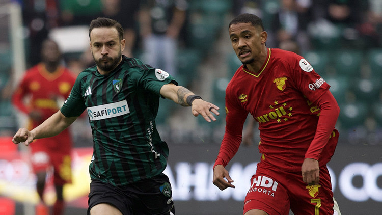 Kocaeli'de Göztepe deplasmana gitti, Kocaelispor'u sahadan bu şekilde gönderdi