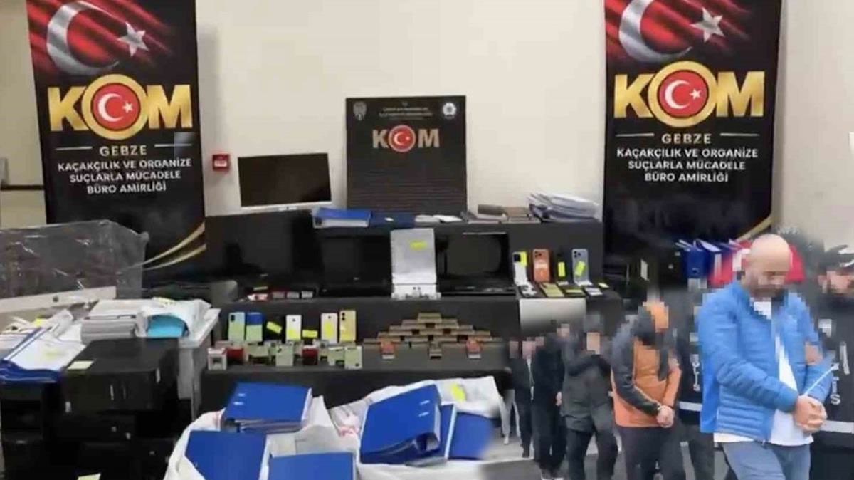 Kocaeli'de 20 ilde operasyon, 31 tutuklama: sahte belge çarkında dönen para öyle bir rakam ki