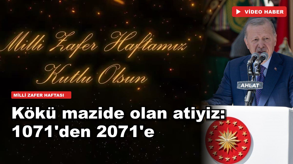 Kökü mazide olan atiyiz: 1071'den 2071'e