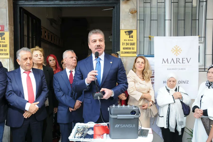 MAREV Bakırköy Şubesi açılışında konuşma
