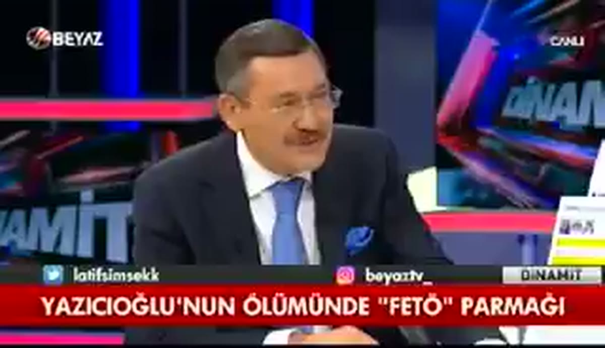 Melih Gökçek 2017'de Beyaz TV'de Muhsin Yazıcıoğlu dosyasını anlatıyor