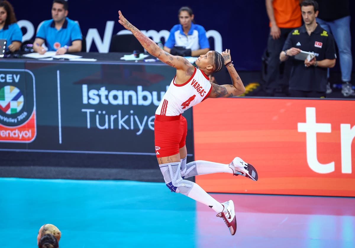 Final maçından oyun anı (TVF resmi galeri)
