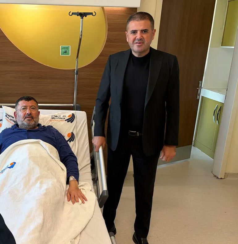Mezitli Belediye Başkanı Ahmet Serkan Tuncer hastanede