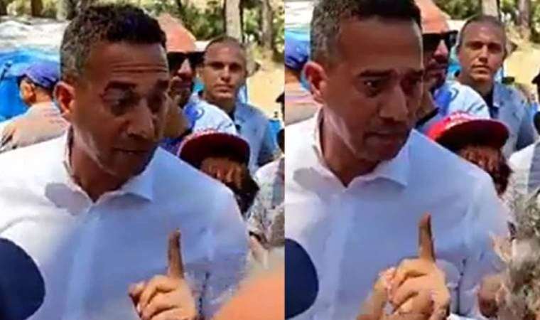 CHP Mersin Milletvekili Ali Mahir Başarır parmak sallarken