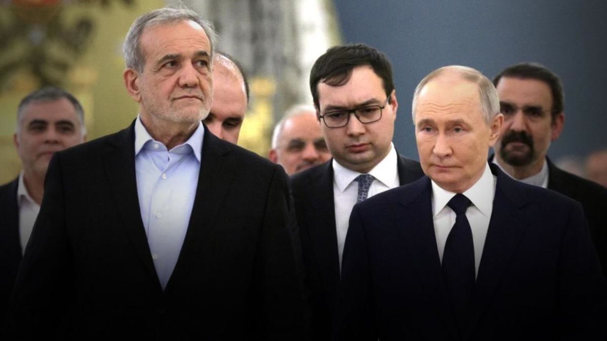 Moskova'da Pezeşkiyan Putin görüşmesi: İran Cumhurbaşkanı ABD'ye hangi lafı çaktı?