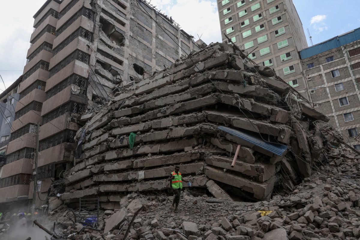 Kenya bina çöktü: Nairobi'de 18 katlı yapının enkazında kimler var, kaç kişiden haber alınamıyor?