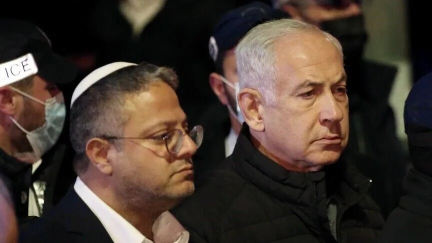 Binyamin Netanyahu ve İtamar Ben Gvir