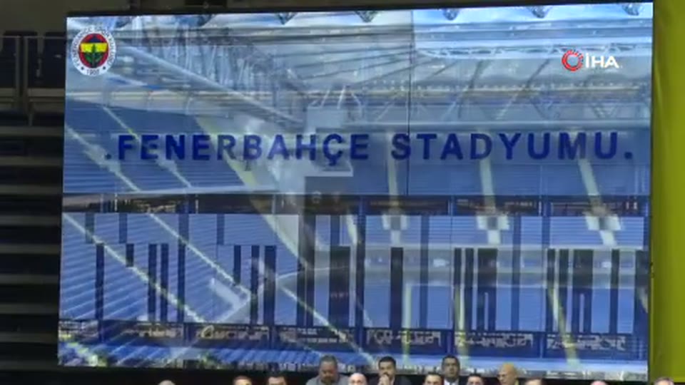 Fenerbahçe stadı kapasite artırma projesi Genel Kurul'da tanıtıldı