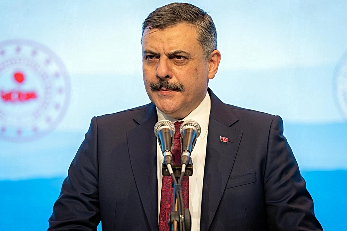 GÖVDE — İçişleri Bakanı Mustafa Çiftçi kürsüde, açıklamayı yaptığı program (1200x800, temiz portre)