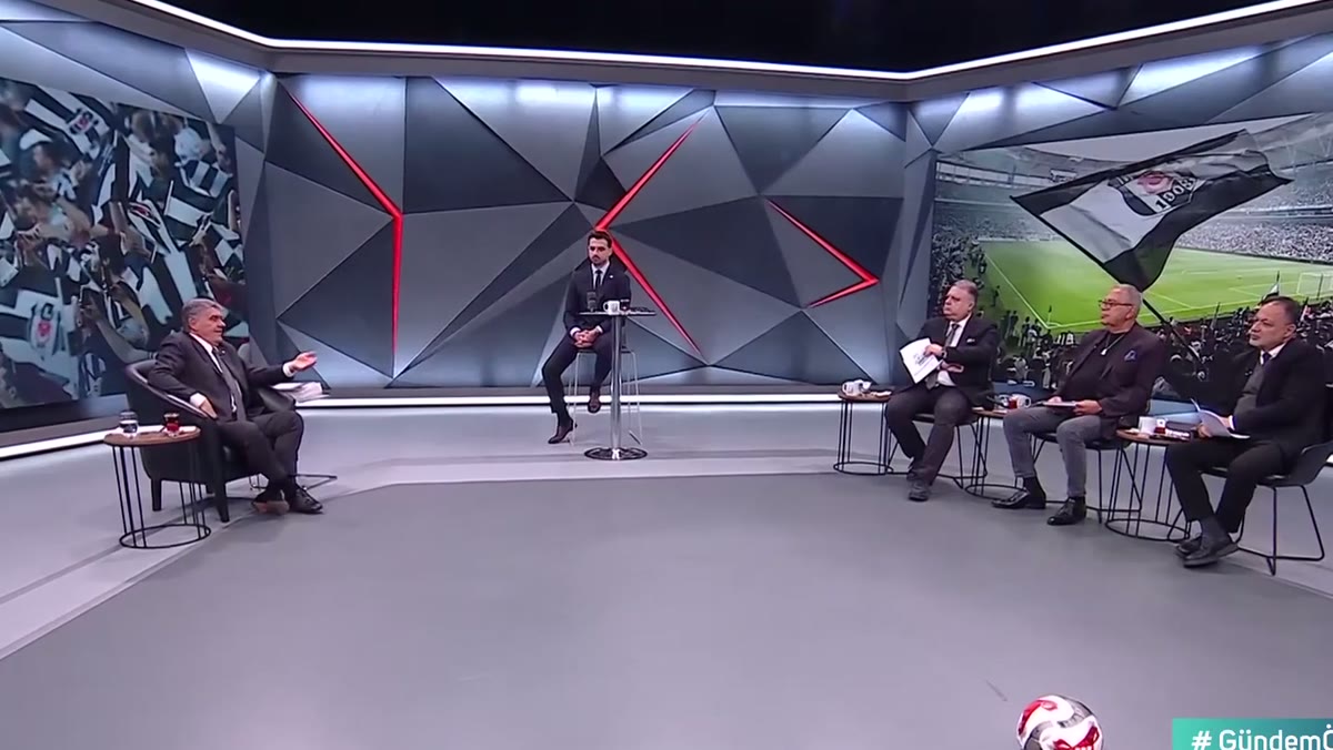 Serdal Adalı A Spor canlı yayınında Beşiktaş'ın borçlarını anlatıyor