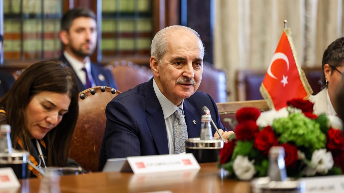 Roma'da Numan Kurtulmuş: Terörsüz Türkiye'de telaşa gerek yok; Rum temsilciye 1963'ü hatırlattı, İsrail için ö