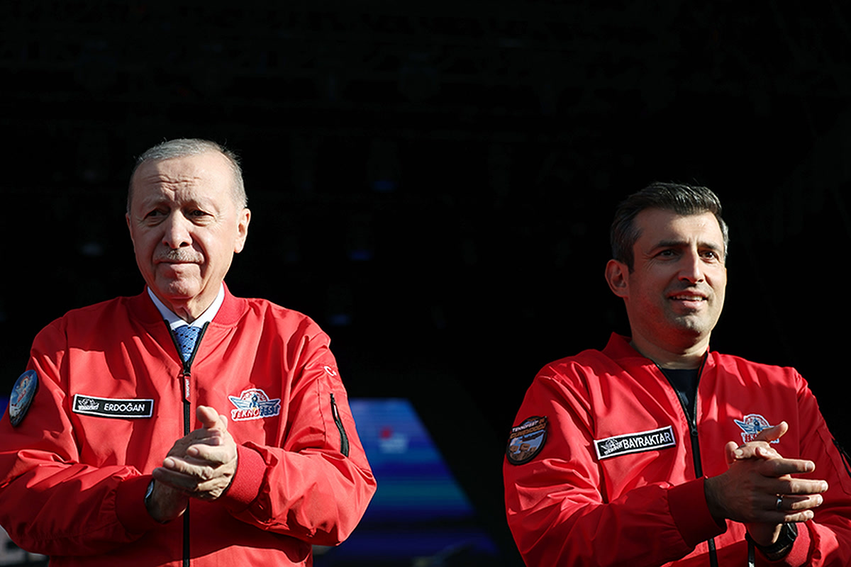Cumhurbaşkanı Erdoğan ve Selçuk Bayraktar TEKNOFEST Şanlıurfa'da
