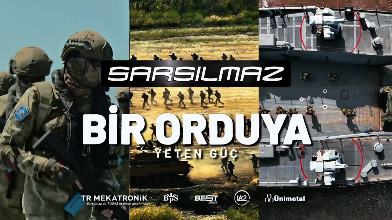 Sarsılmaz tanıtım filminden taarruz helikopteri karesi
