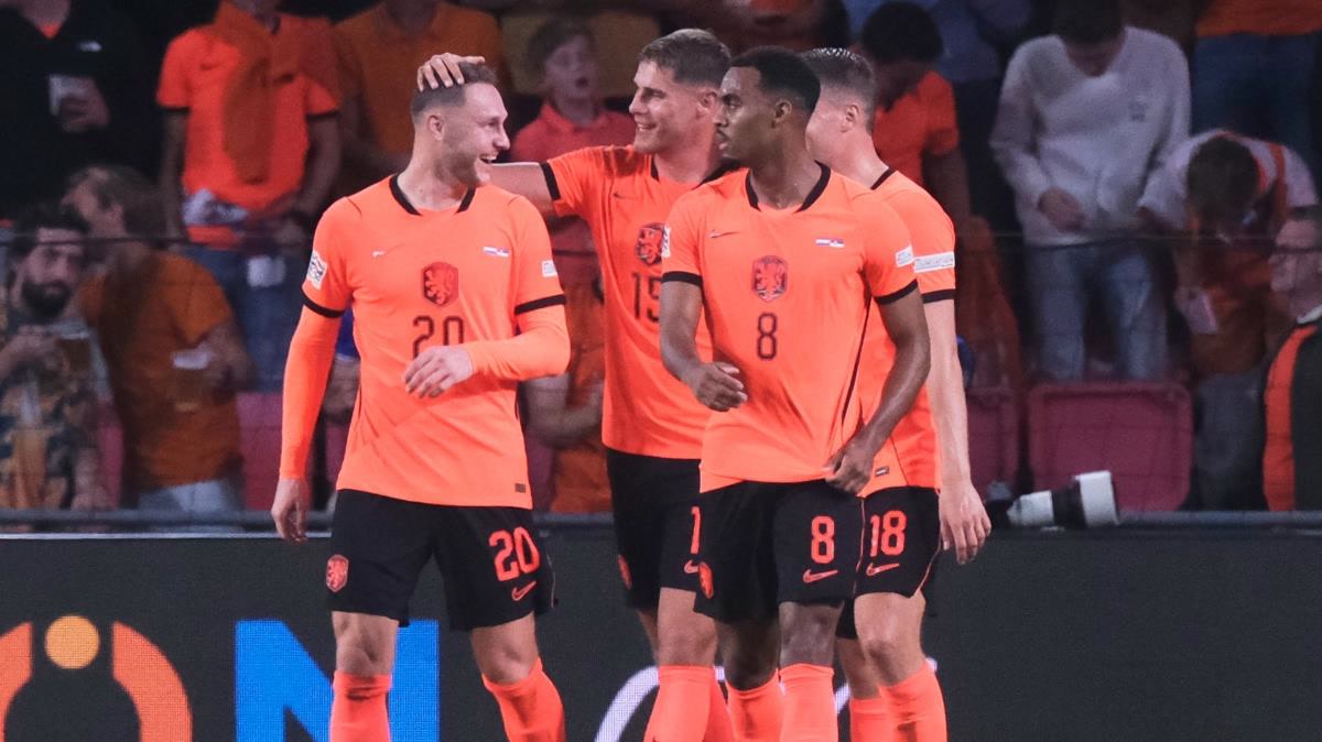 Selanik'te Yunanistan-Almanya, Eindhoven'da Hollanda-Sırbistan: Portekiz-Norveç puan durumu Uluslar Ligi'nde z