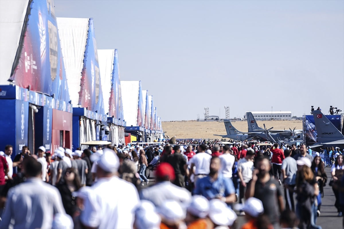 TEKNOFEST Güneydoğu festival alanı ziyaretçiler