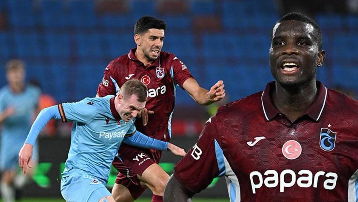 Trabzon'da Trabzonspor-Drogheda United hazırlık maçında 86. dakikada Papara Park'ta öyle bir şey oldu ki