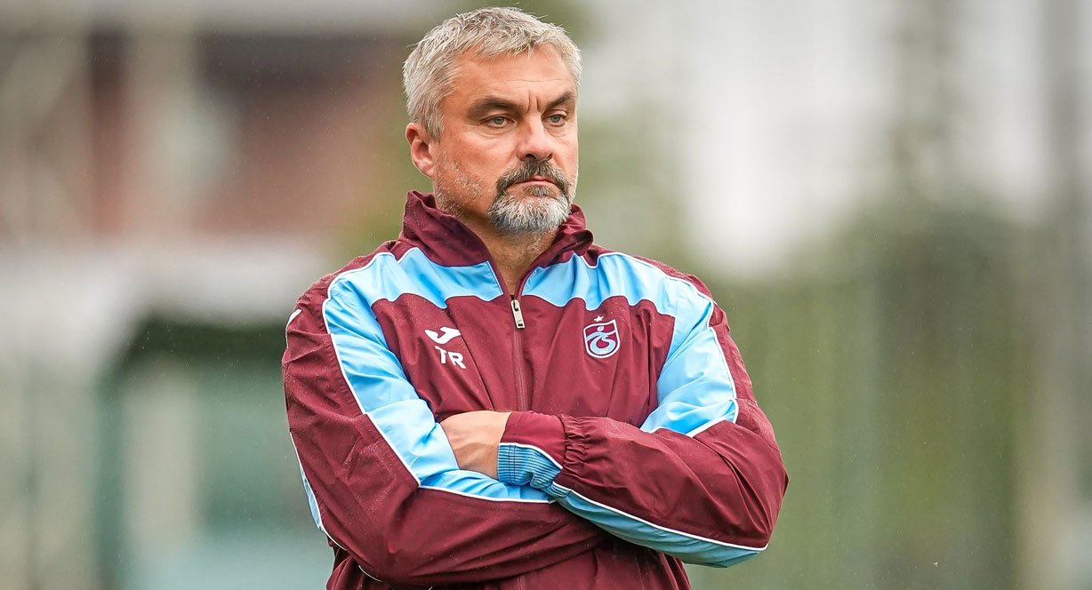 Trabzonspor'un yeni teknik direktörü Thomas Reis idman sahasında