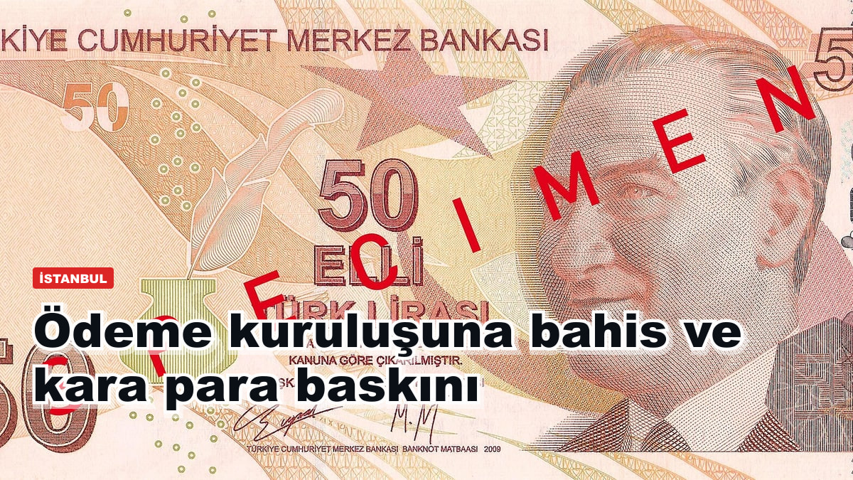 Ödeme kuruluşuna bahis ve kara para baskını: 24 gözaltı