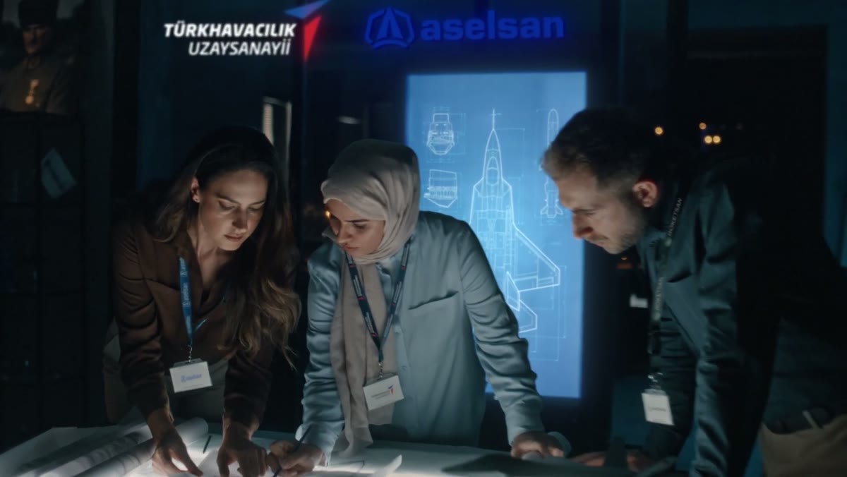 TSK Güçlendirme Vakfı filminde savunma sanayii mühendisleri
