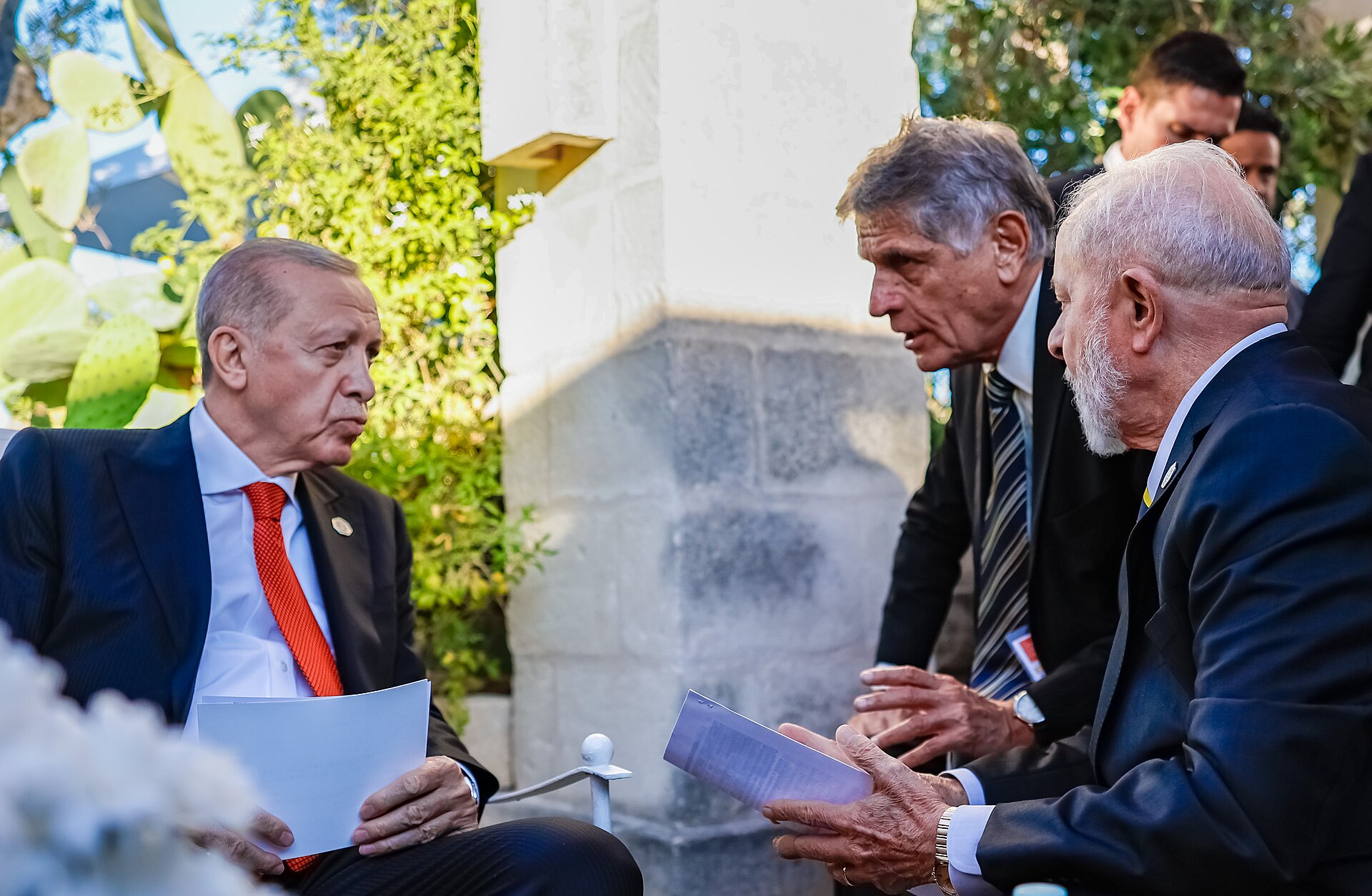 Erdoğan ve Lula da Silva, G7 zirvesi kenarındaki görüşmede