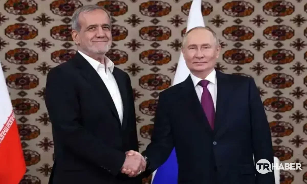 Türkmenistan'da Putin, Pezeşkiyan'la Avaza'da yüz yüze geldi: İran'a her türlü yardıma hazırız dedi, peki o ya