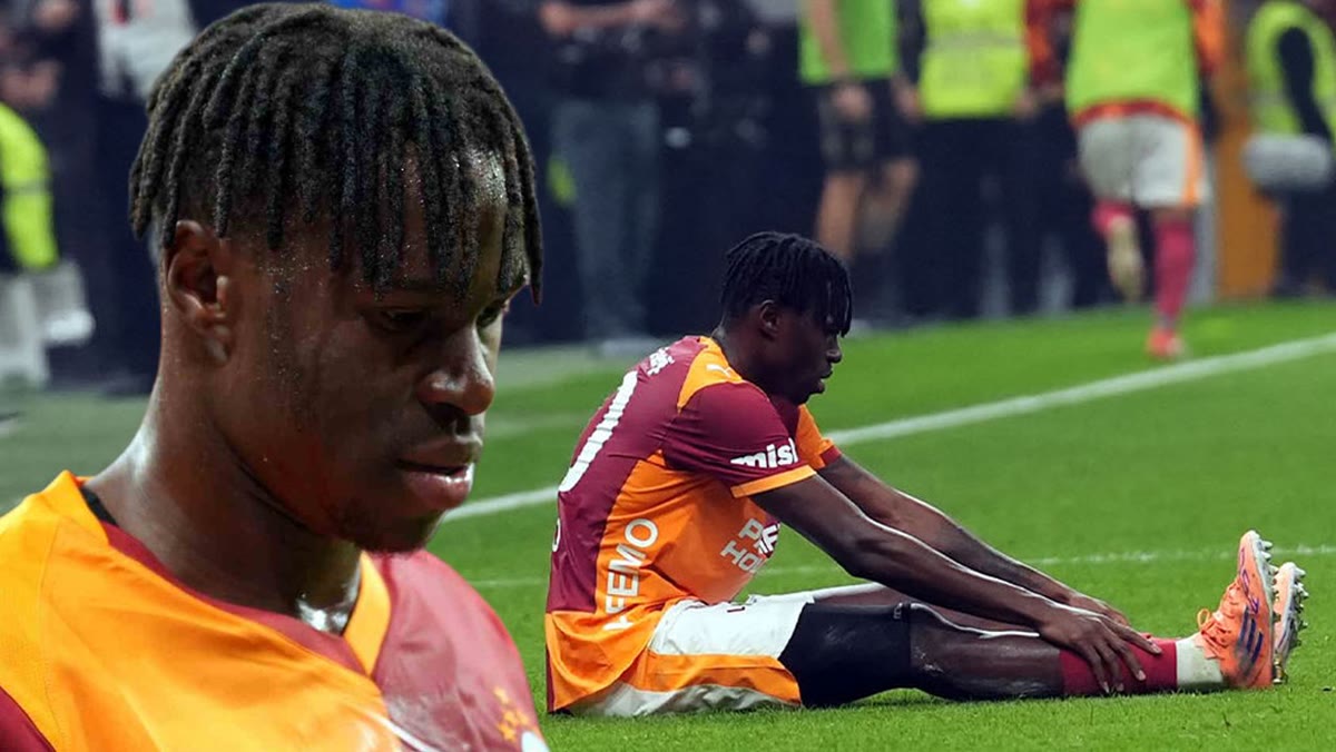Wilfried Singo, Galatasaray formasıyla sakatlandığı anda sahada