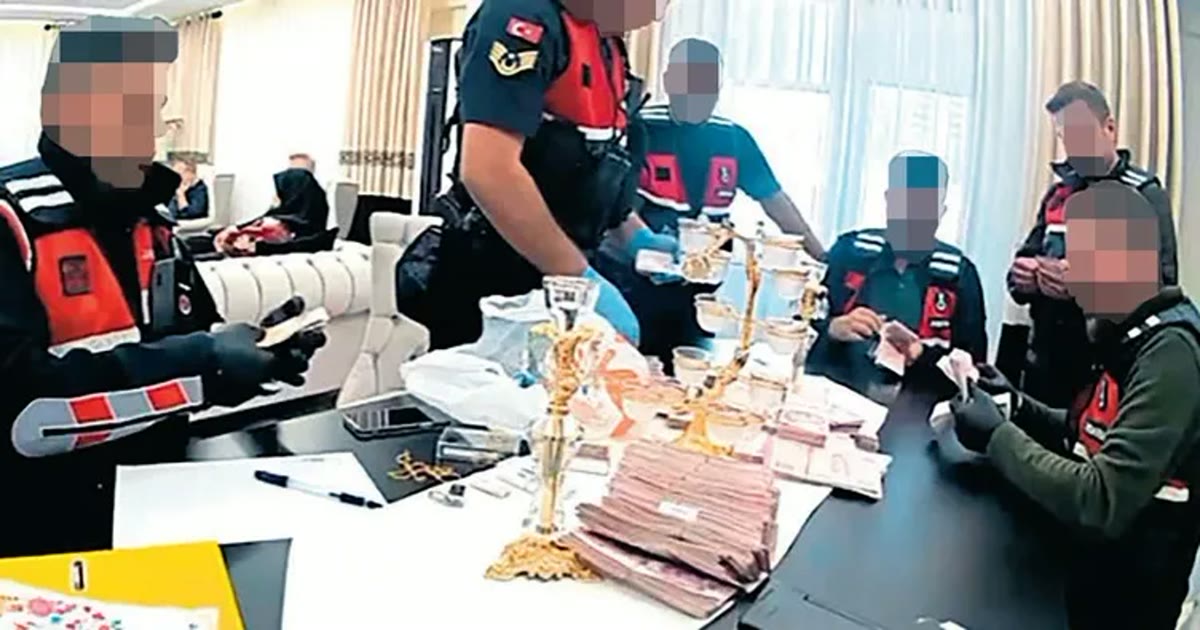 Yahşihan Belediyesi'ne yönelik operasyon haberi görseli (Sabah)