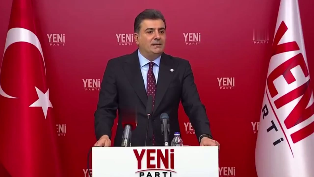 Yeni Parti Sözcüsü Zeynel Emre basın toplantısında